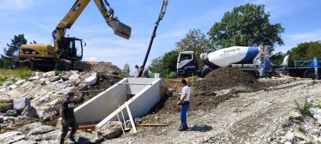 Sanacija fekalnega kanala v Šmarci (6)